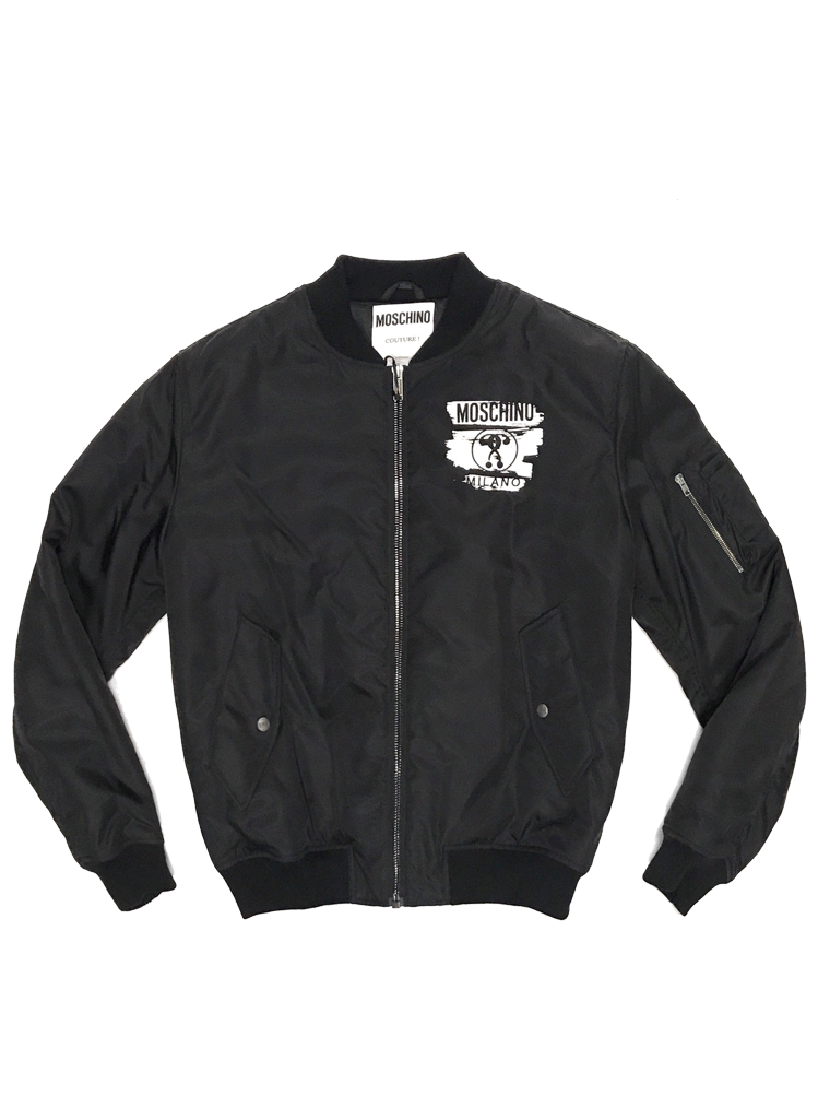 Moschino milano shop bomber jacket